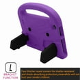thumbnail image 3 of Amazon Fire 7" Case, Dteck Shockroof Handle Cover With Kickstand For Kindle Fire 7" 5th Gen 2015/7th Gen 2017 - Purple, 3 of 6