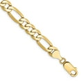 thumbnail image 6 of 14K Yellow Gold 7mm Flat Figaro Chain, 6 of 6