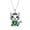 Green, variant on Mother's Day Gifts for Women, Sterling Silver Cat Necklace Cute Kitten Necklace Lovely Animal Jewelry Gifts for Mother Daughter Niece Girlfriend