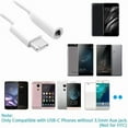 thumbnail image 2 of USB C To 3.5mm Audio Adapter USB Type C To AUX Headphone Jack Cable Adapter For iPhone 15, iPhone 15 Plus, iPhone 15 Pro, Pro Max, Smartphones Handsfree Earphone Audio Convertor Jack White, 2 of 5