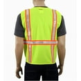 thumbnail image 2 of Safety Depot Yellow Reflective Safety Vest with Pockets 8048A-L, 2 of 2