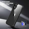 thumbnail image 4 of Defense Armor Series for iPhone 16 Case Anti-Scratch TPU+PC Clear Back Shell - Grey, 4 of 5