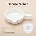 thumbnail image 6 of Dip Bowls, Ceramic Soy Sauce Dish, White Dipping Sauce Bowls Small Dishes Serving for Tomato Sauce, Soy, BBQ Party Supplies, 6 of 9