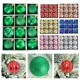 thumbnail image 2 of 12 bolas navideñas de 6 cm, bolas de colores, bolas de plástico galvanizado para colgar en el árbol, suministros para manualidades navideñas, decoración colgante para fiestas navideñas, 2 of 5