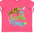 thumbnail image 4 of Inktastic Earth Day Sea Turtle and Hearts Boys or Girls Toddler T-Shirt, 4 of 5