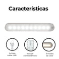 thumbnail image 3 of Lámpara Magnética Recargable de Escritorio LED USB 3 Niveles de Color 5 Watts Gaon, 3 of 10