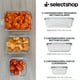 thumbnail image 5 of Set De 12 Recipientes De Vidrio Herméticos Contenedores Para Almacenamiento De Alimentos Con Tapas De Cierre Fácil y a Prueba De Fugas Toppers Microondas y Horno, 5 of 9