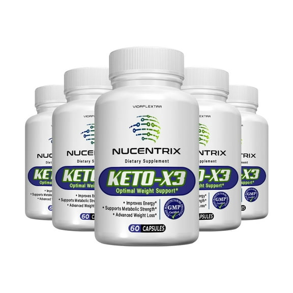 Nucentrix Keto-X3 - Nucentrix Keto-X3 Optimal Weight Loss Support (5 Pack)