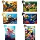thumbnail image 1 of Puzzle de 24 piezas para personas mayores, piezas grandes, paquete de 6 colibríes, 1 of 7