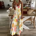 thumbnail image 3 of Various Fruits Sleeveless Dress Woman Fashion Long Dresses Women's Summer Suit Dress Summer 2025 Women, 3 of 7