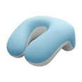 thumbnail image 4 of CoudarTitie Desk Napping Pillow Headrest Soft Lightweight Multifunction Lunch Break Support Blue White, 4 of 9