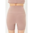 thumbnail image 2 of Women's High Waisted Biker Shorts - Buttery Soft, Moisture Wicking Workout Gym Pants, 2 of 3
