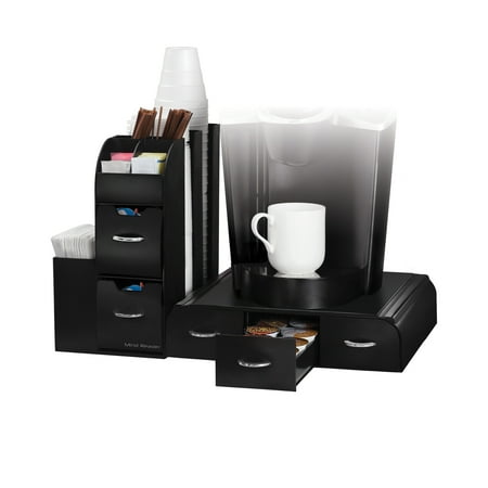 Mind Reader 2 Piece K Cup Single Serve Coffee Pod Drawer And Mind Reader 2 Piece K Cup Single Serve Coffee Pod Drawer And Condiment Organizer