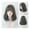 14inch 36cm-02, variant on Wig Black Natural Short Wigs Straight Wigs with Bangs Brown Pink Synthetic Hair for Women Daily Cosplay Heat Resistant Wig