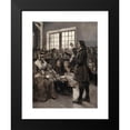 thumbnail image 2 of Alice Barber Stephens 15x18 Black Modern Framed Museum Art Print Titled - John Wesley Teaching His Sunday School (1897), 2 of 5