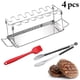 thumbnail image 2 of Juego de rejillas para parrilla, juego de bandejas para asar portátiles profesionales, juego de suministros para barbacoa, 2 of 8