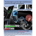 thumbnail image 3 of MJMJ Wireless Charger Magnetic Phone Mount for Honda Civic 2016 2017 2018 2019 2020 2021 Accessories, Magnets Phone Holder Compatible with MagSafe, Cradles Bracket Stand for Cell Phones, 3 of 9