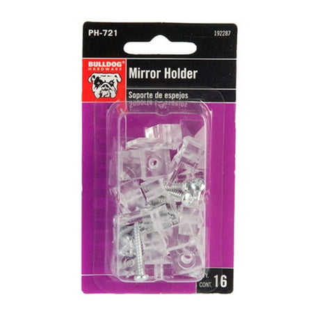 Bulldog Mirror Holders, 16ct