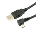 thumbnail image 6 of Chenyang CY 5pin Mini USB type Male Right Angled 90 degree to USB 2.0 male data charge cable 50cm, 6 of 7