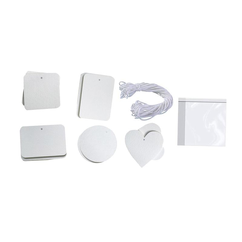 Sublimation Air Freshener Blanks Sheets Polyester Felt Freshener Blanks