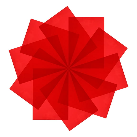 Uxcell 11.7x8.3 Inch Correction Gel Light Filter, 10PCS Transparent Film, Red