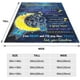 thumbnail image 2 of LHSHID My Granddaughter Soft Warm Throw Blanket Lightweight Flannel Fleece Bed Blanket Gift for Girls Boys Men Women Chair Couch, 2 of 6