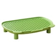 thumbnail image 3 of DimyFew Litter Box Ramp for Kitten and Elderly Cats Accessories Easy to Clean Hollow Green, 3 of 8