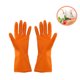 thumbnail image 2 of Kearding 1 par/set de guantes duraderos para lavar platos, guantes de goma para fregar la cocina, guantes para lavar frutas, verduras, baño, jardín, Cocina y Comedor naranja L Kearding HA001006-02, 2 of 8