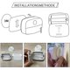 thumbnail image 3 of Pir led night light 2 pack auto on off wall motion sensor safe for stairs hallway bathroom kitchen wardrobe, 3 of 4