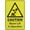 Warning Sign 2, variant on Caution Boom Lift In Operation Sign Warning Tin Sign Home Kitchen Farm Garden Garage Wall Decor 8"x12"