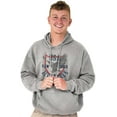 thumbnail image 4 of USA Live Free American Bald Eagle Unisex Plus Fleece Graphic Sweatshirt Brisco Brands 2X, 4 of 6