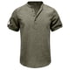 thumbnail image 4 of pstuiky camisetas para hombre, Camisa/Top de manga corta con cuello para hombre, color liso, holgada, informal, de manga corta camisetas de hombre xxl, 4 of 5