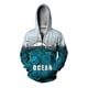 thumbnail image 5 of Sudadera con capucha y cremallera con estampado 3D de medusas y gatos para hombre, sudaderas con gráficos de olas y árboles de coco, sudaderas casuales holgadas con capucha de manga larga, 5 of 5