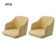 thumbnail image 4 of Fundas para sillón Cateissary de poliéster 2 uds decoración del hogar color crema, 4 of 6