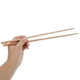 thumbnail image 3 of 1 Pair Extra Long Deep Frying Chopsticks Reusable Bamboo 16.51in, 3 of 8
