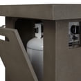 thumbnail image 3 of Ventura Rectangle Propane Chat Height Fire Table in Glacier Gray with Natural Gas Conversion kit, 3 of 6