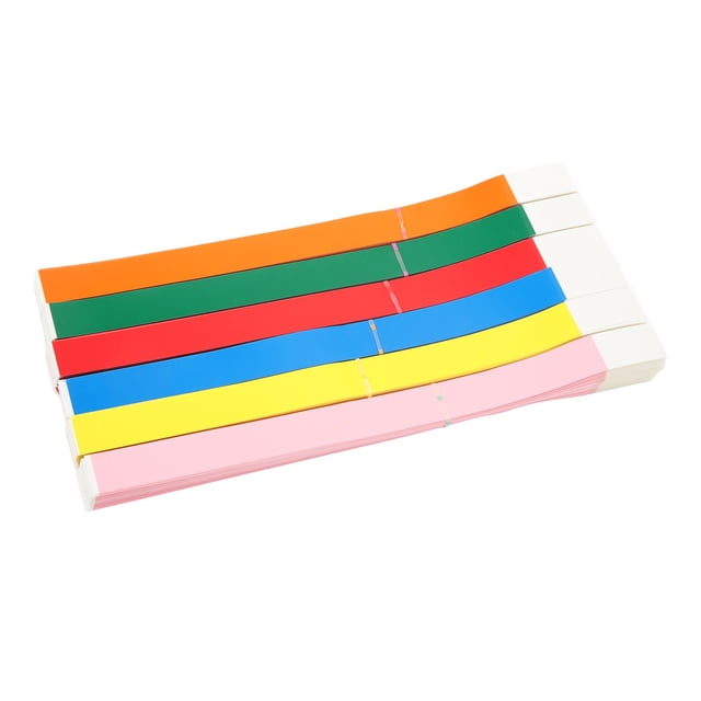 Events Wristbands, Synthetic Paper Party Wristband 600PCS Adjustable Length for Concerts