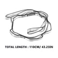thumbnail image 2 of IDEANATEGRATE 3Ud Daisy Chain Para Yoga Y Escalada Con Material Resistente Y Estable, 2 of 8