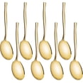 thumbnail image 1 of Cucharas para servir de acero inoxidable, 8 piezas, 1 of 4