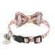thumbnail image 2 of Collar De Gato Con Pajarita Y Campana, Collares Florales Clásicos Para Gatitos Con Pajarita Extraíble, Collar Ajustable Para Gatito, Cachorro, Perros Pequeños Advancent PT002755-05, 2 of 6