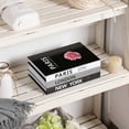thumbnail image 4 of Decorative Books for Home Decor, 3 Pcs Coffee Table Books Decor, Faux Books for Decoration, Pink Decor Books, Fashion Books Decor, Designer Books Decor Set for Living Room, Shelf Decor, 4 of 7