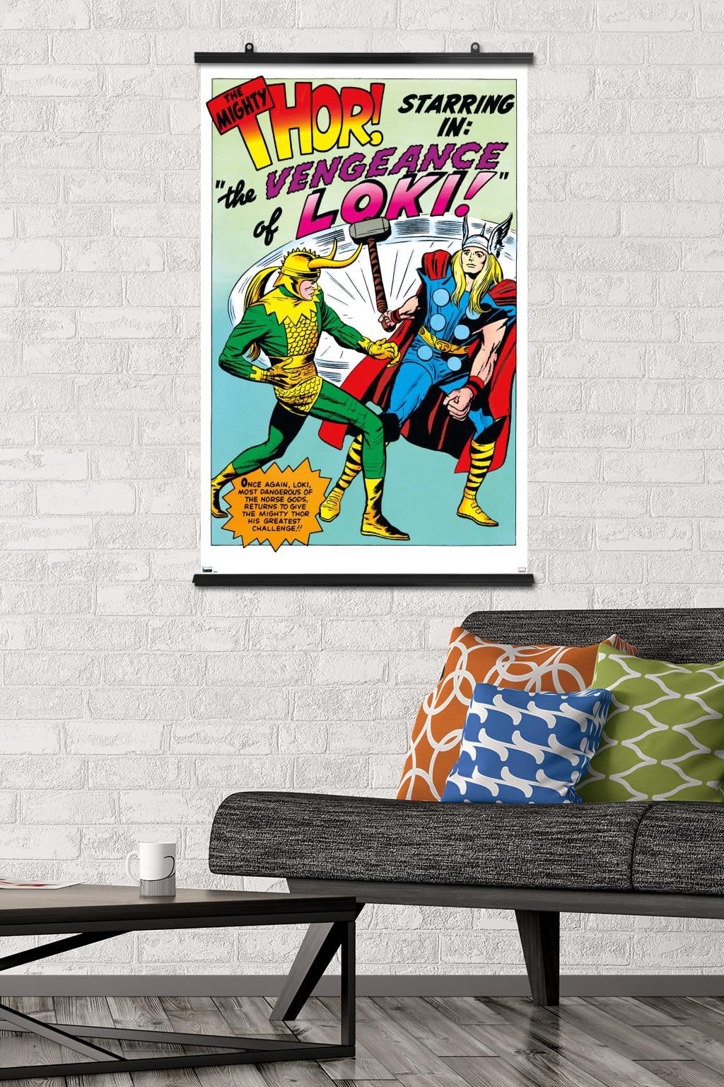 Marvel Comics - Loki - The Might Thor Wall Poster, 14.725