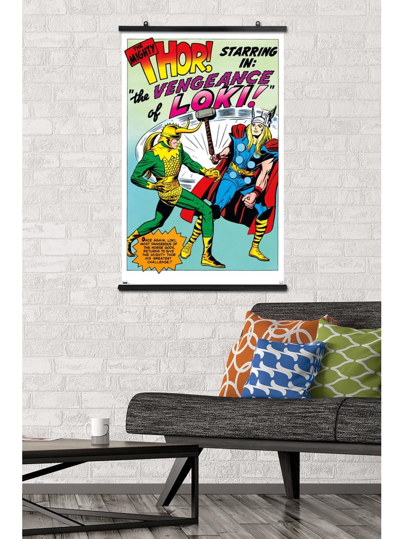 Marvel Comics - Loki - The Might Thor Wall Poster, 22.375