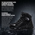 thumbnail image 3 of TREADVAULT Men's and Women's Waterproof Steel Toe Safety Work Boots, Kevlar Puncture-Resistant, Breathable, Anti-Slip, Flexible, 3 of 16