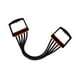 thumbnail image 2 of Bandas de resistencia para ejercicios de fitness, expansores de pecho portátiles para deportes de interior, 2 of 6