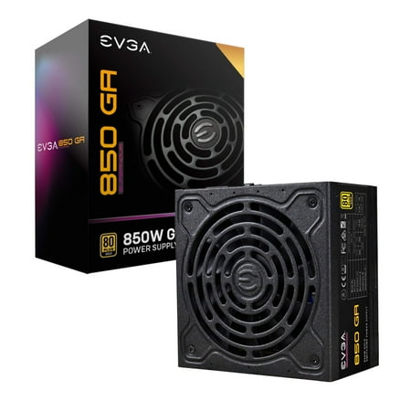 EVGA 220-GA-0850-X1 Supernova 850 Ga, 80 Plus Gold 850W Modular PSU, Open Box