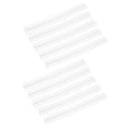 thumbnail image 1 of Binding Spines, Manual Bound 30 Holes Aging Resistant Binding Coils  For Office Transparent, 1 of 8