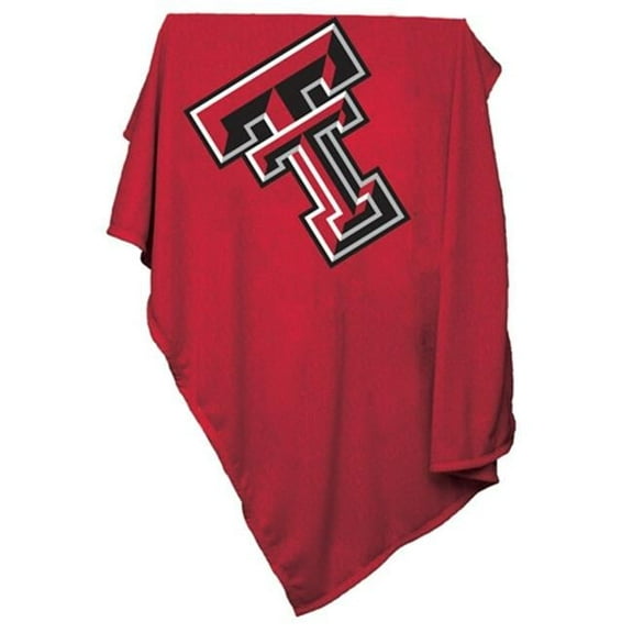 Logo Brands 220-74 Texas Tech Sweatshirt Blanket