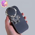 thumbnail image 3 of Compatible with iPhone 14 Pro Max Case with Hidden Stand, Cute Plating Astronaut Design Cartoon Cute Phone Case with Protective Cover, 3 of 6