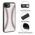 thumbnail image 2 of WIRESTER Shockproof Soft Rubber Cover Case for Apple iPhone 16e 6.1" 2025, Baseball, 2 of 5